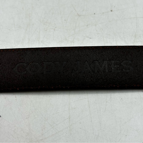 Cody James Leather Stitching Belt Size 34 - Picture 5 of 8